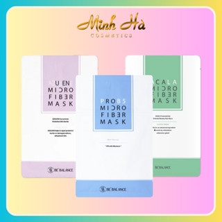 Mặt nạ Be'Balance Micro Fiber Mask 30g làm dịu và chăm sóc độ ẩm cho da