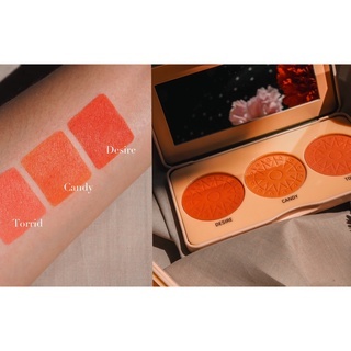 Phấn má Odbo 3 Color palette Let's Enjoy Blusher 13g mang lại sự đáng yêu, trong trẻo cho mọi cô nàng