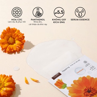 Mặt nạ Ariul 7Days Calendula + Panthenol hoa cúc 23ml cấp ẩm phục hồi da hư tổn