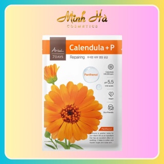 Mặt nạ Ariul 7Days Calendula + Panthenol hoa cúc 23ml cấp ẩm phục hồi da hư tổn