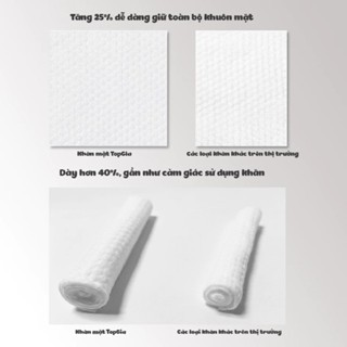 Khăn khô đa năng TOP GIA chất bông mềm mịn tiện lợi phù hợp cho mọi loại da