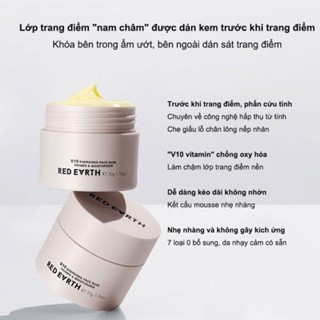 Kem lót Red Earth Energised Face Base Primer & Moisturizer 50g che phủ khuyết điểm nâng tone