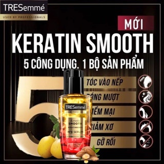 Dầu dưỡng tóc Tresemme Keratin Smooth No.4 Serum 100ml giúp tóc vào nếp suôn mượt