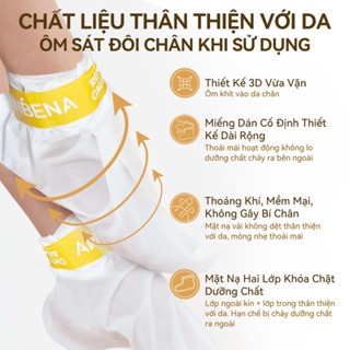 Mặt nạ chân Lanbena Foot Peel Mask 40ml dưỡng ẩm loại bỏ lớp da chết xỉn màu