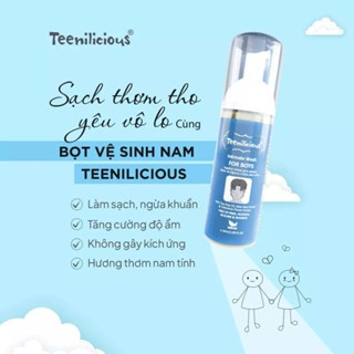 Bọt vệ sinh nam Teenilicious Intimate Wash For Boys 50ml khử mùi làm sạch dịu nhẹ