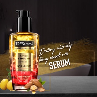 Dầu dưỡng tóc Tresemme Keratin Smooth No.4 Serum 100ml giúp tóc vào nếp suôn mượt