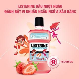 Nước súc miệng Listerine Cool Mint Total Care Sensitive 250/750ml cho răng nhạy cảm