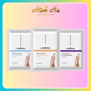 Mặt nạ tay Lanbena Hand Mask 40g làm trắng dưỡng ẩm chống nếp nhăn