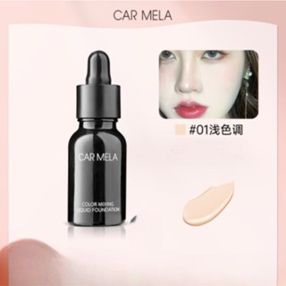 Kem pha nền CAR MELA Color Blending Liquid Foundation 15ml giúp bạn có được lớp nền mịn màng và tự nhiên