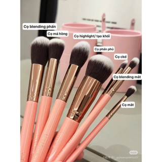 Bộ cọ trang điểm LUXIE 7 cây lông cọ mềm mượt an toàn cho da