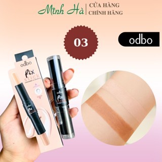 Bút tạo khối 2 đầu Odbo Fix Stick OD450 6g giúp che khuyết điểm và tạo khối