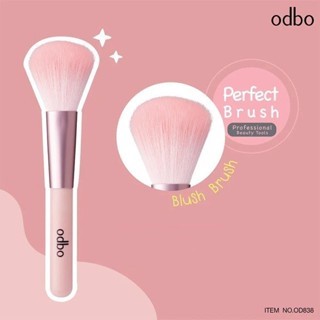 Bộ cọ trang điểm 4 cây Odbo Perfect Brush Professional Beauty Tools 10g giúp tán đều kem nền, kem lót, phấn mắt, son môi