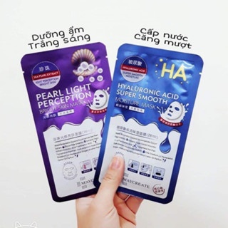 Mặt nạ giấy Maycreate Mask 28ml cấp ẩm dưỡng trắng da