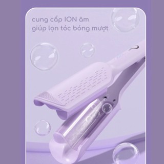 Máy dập sóng tóc Hippe CENBY rãnh sâu size 32mm thiết kế xinh xắn, thích hợp mọi loại tóc