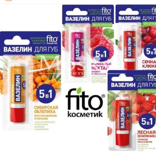 Son dưỡng FITO 5 in 1 của Nga 4.5g hương trái cây dưỡng ẩm chống khô môi