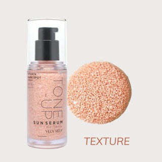 Tinh chất chống nắng Vely Vely Vitamin Dark Spot Tone-up Sun Serum SPF50+ PA++++ 30ml nâng tone dưỡng ẩm