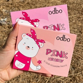 Phấn mắt Odbo Pink Memory 12 color So Sweet OD242 màu 02 12g giúp đôi mắt trở nên xinh xắn và cuốn hút hơn