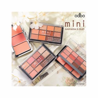 Bảng phấn mắt Odbo OD1045 24g chất mịn bám màu lâu trôi