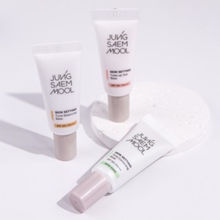 Kem lót chống nắng mini Jung Saem Mool Skin Setting Tone-up Base (Hồng) SPF 50+/PA+++ 5ml nâng tông tự nhiên
