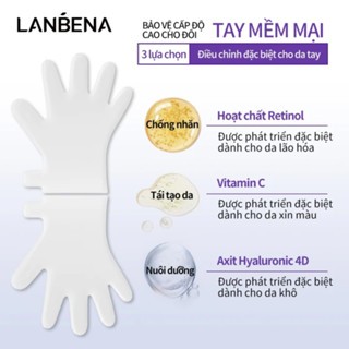 Mặt nạ tay Lanbena Hand Mask 40g làm trắng dưỡng ẩm chống nếp nhăn