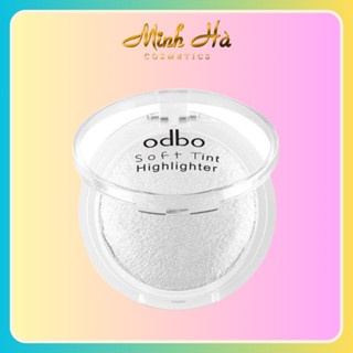 Phấn bắt sáng Odbo Soft Tint Highlighter OD173 4g hạt phấn siêu mịn dễ bám màu