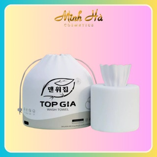 Khăn khô đa năng TOP GIA chất bông mềm mịn tiện lợi phù hợp cho mọi loại da