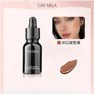 Kem pha nền CAR MELA Color Blending Liquid Foundation 15ml giúp bạn có được lớp nền mịn màng và tự nhiên