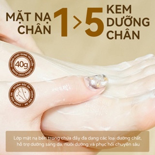 Mặt nạ chân Lanbena Foot Peel Mask 40ml dưỡng ẩm loại bỏ lớp da chết xỉn màu