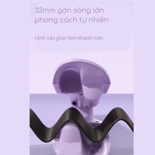 Máy dập sóng tóc Hippe CENBY rãnh sâu size 32mm thiết kế xinh xắn, thích hợp mọi loại tóc