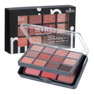 Bảng phấn mắt Odbo OD1045 24g chất mịn bám màu lâu trôi