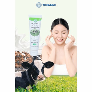Sữa rửa mặt Thorakao Sữa Bò Facial Cleansing Lotion 120g làm sạch dịu nhẹ, dưỡng ẩm vượt trội