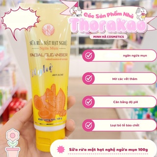 Sữa rửa mặt Thorakao Nghệ Anti Acne Facial Cleanser 100g làm sạch sâu, hỗ trợ ngừa mụn hiệu quả