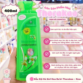 Dầu gội Thorakao 400ml dưỡng tóc dài mượt, giảm gãy rụng