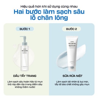 Sữa rửa mặt Jumiso Pore Purifying Salicylic Acid Foaming Cleanser 120g làm sạch sâu, giảm dầu nhờn, ngừa mụn