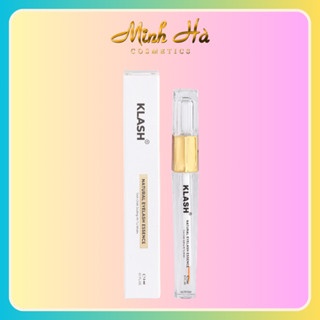 Dưỡng mi Klash Natural Eyelash Essence 3ml hỗ trợ mọc dài mi và mày, cong vút chắc khỏe tự nhiên