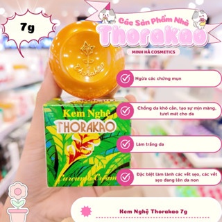Kem nghệ Thorakao Curcuma Cream 7g ngăn ngừa mụn, làm mờ thâm