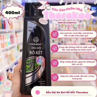 Dầu gội Thorakao 400ml dưỡng tóc dài mượt, giảm gãy rụng