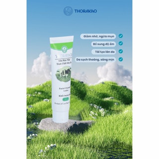 Sữa rửa mặt Thorakao Sữa Bò Facial Cleansing Lotion 120g làm sạch dịu nhẹ, dưỡng ẩm vượt trội