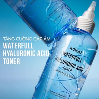 Nước hoa hồng Jumiso Waterfull Hyaluronic Acid Toner 250ml làm dịu, tạo hàng rào bảo vệ da