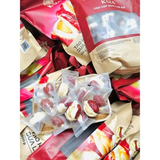 Kẹo táo đỏ KAZA kẹp sữa lạc đà 500g bổ dưỡng thơm ngon