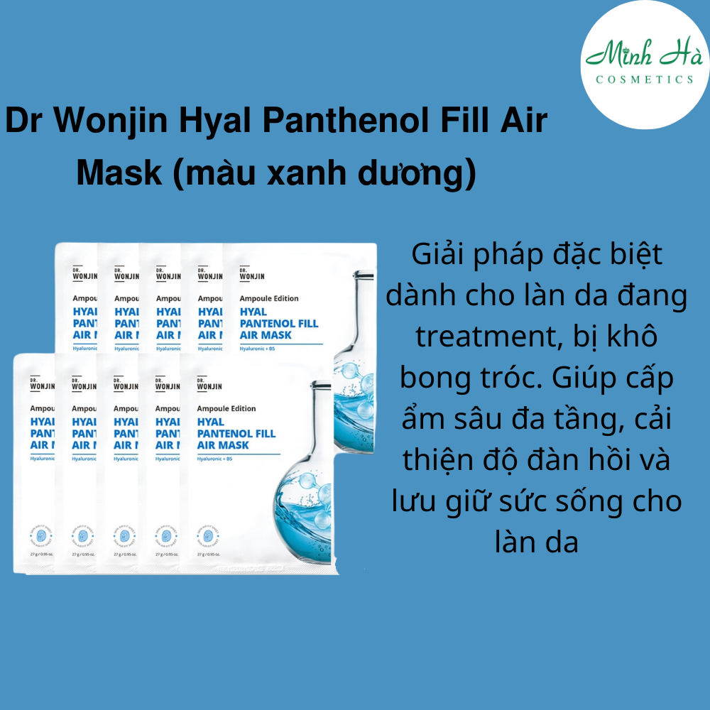 Mặt nạ DR.WONJIN fill air mask ampoule edition 27g dưỡng ẩm và phục hồi da siêu tốc