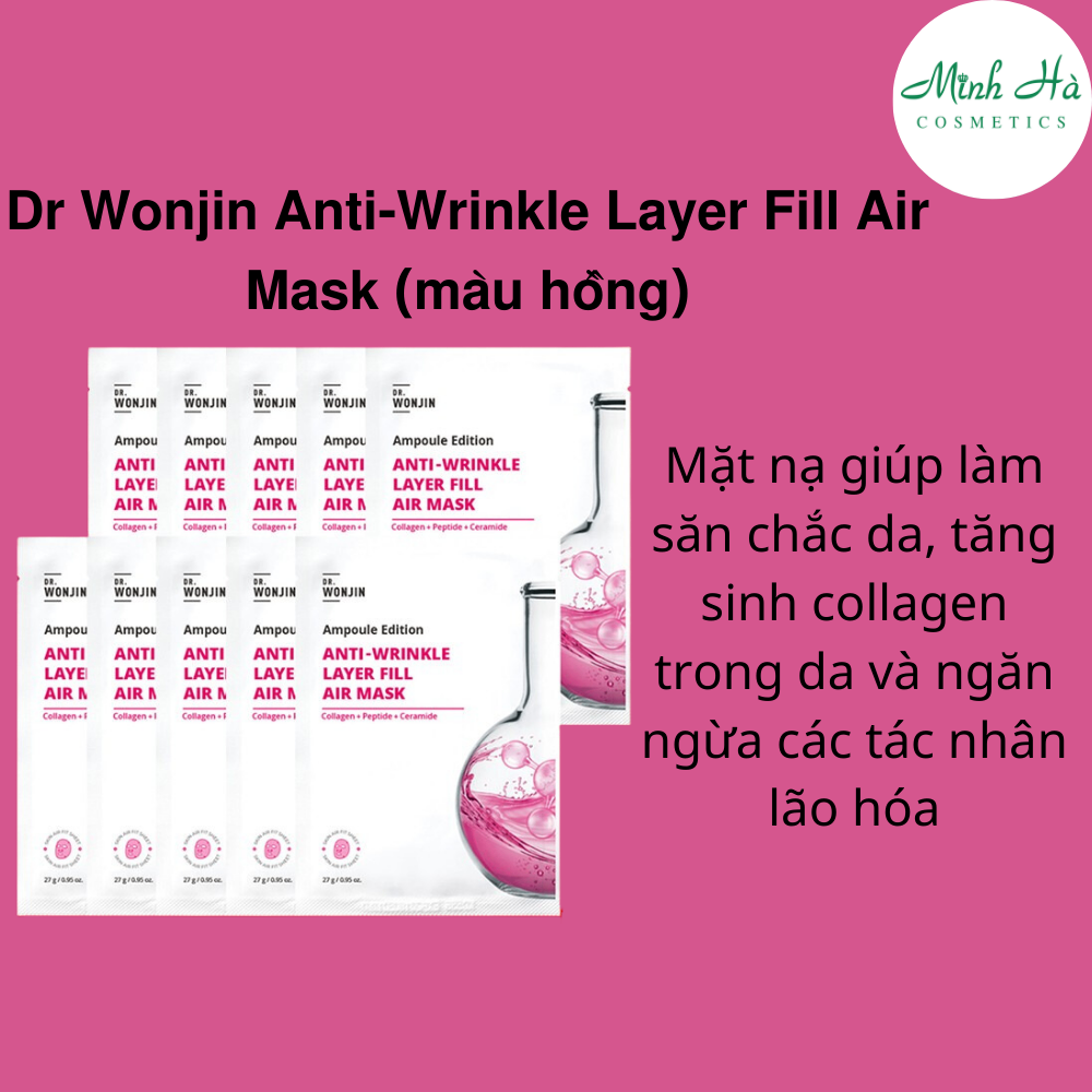 Mặt nạ DR.WONJIN fill air mask ampoule edition 27g dưỡng ẩm và phục hồi da siêu tốc