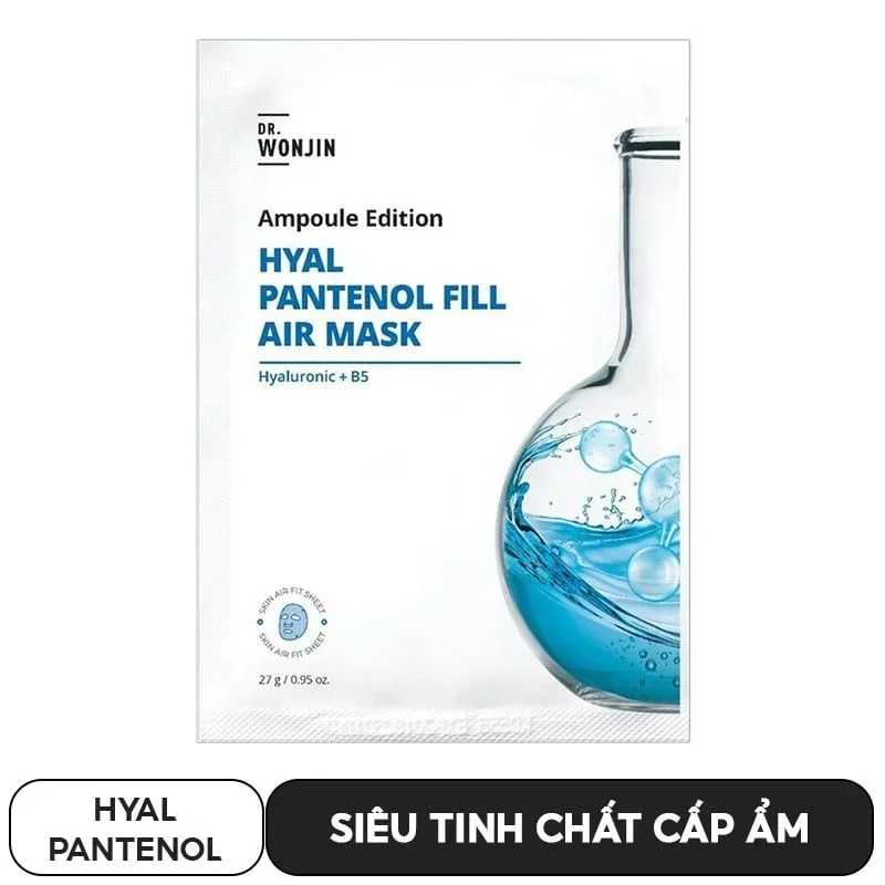 Mặt nạ DR.WONJIN fill air mask ampoule edition 27g dưỡng ẩm và phục hồi da siêu tốc