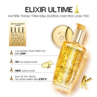 Dầu dưỡng tóc Kérastase Elixir Ultime/Blond Absolu Huile Cicaextreme 100ml làm dày và cải thiện độ bóng mượt cho tóc