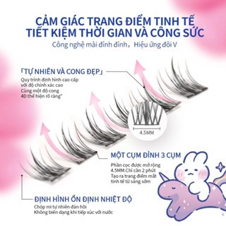 Mi giả Mlen Diary hình thỏ giúp cho đôi mắt to tròn chất liệu mềm mại