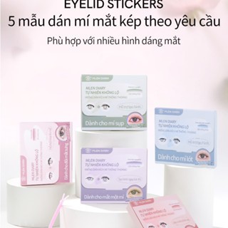 Miếng dán kích mí tàng hình Mlen Diary phù hợp cho mọi loại mắt