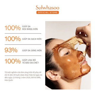 Mặt nạ lột thảo dược Sulwhasoo Clarifying Mask Peel Off 35ml làm sạch tế bào da chết