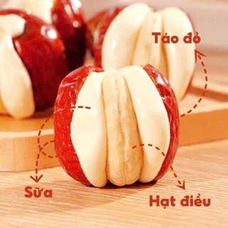 Kẹo táo đỏ KAZA kẹp sữa lạc đà 500g bổ dưỡng thơm ngon