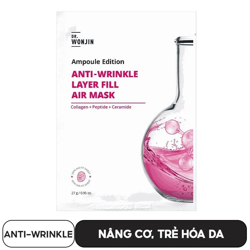 Mặt nạ DR.WONJIN fill air mask ampoule edition 27g dưỡng ẩm và phục hồi da siêu tốc
