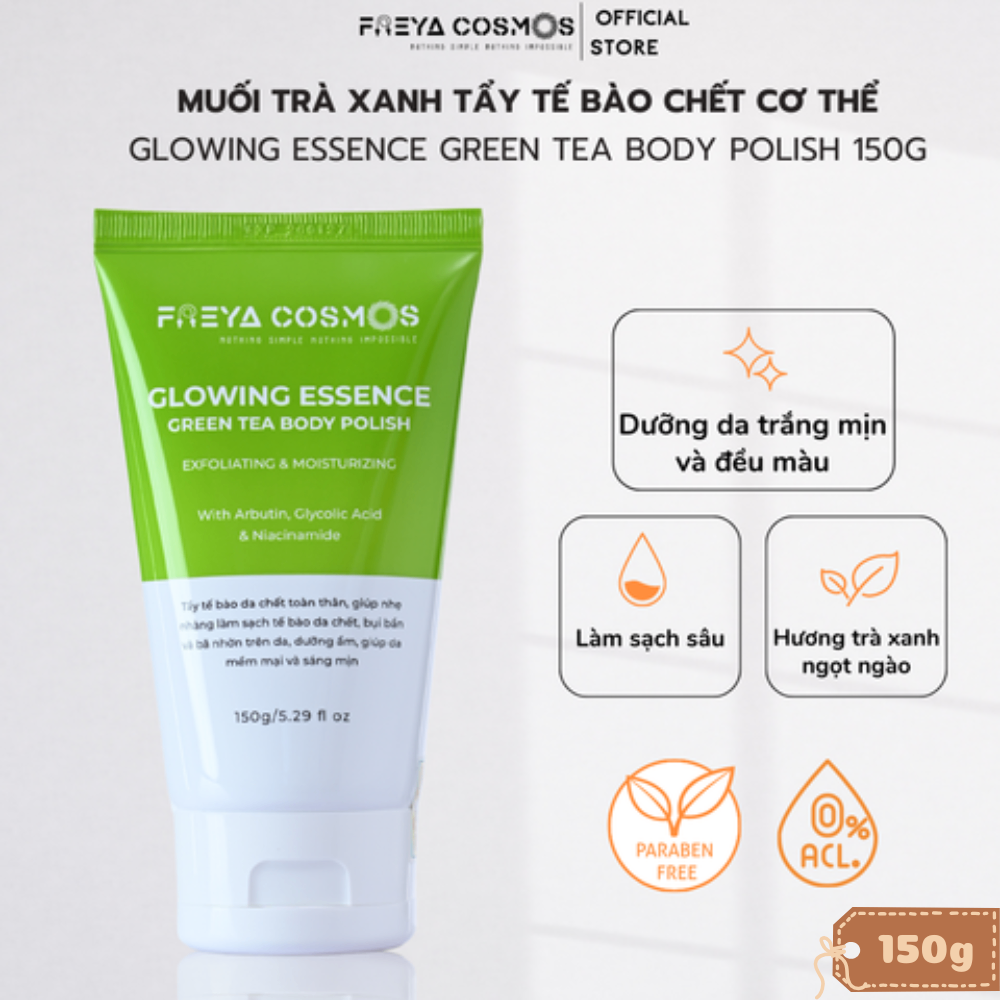 Muối tẩy tế bào chết Freya Cosmos Body Scrub 50g loại bỏ tế bào chết dưỡng ẩm cho da